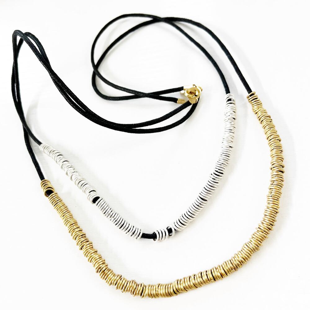 LOFT Mixed Metal Long Necklace